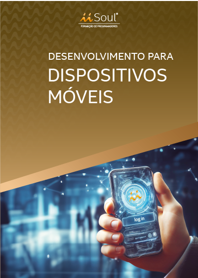 Capa da apostila: Desenvolvimento para Dispositivos Móveis