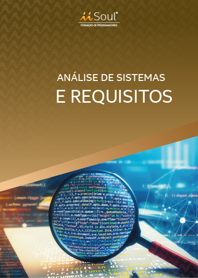 Capa da apostila: Análise de Sistemas e Requisitos
