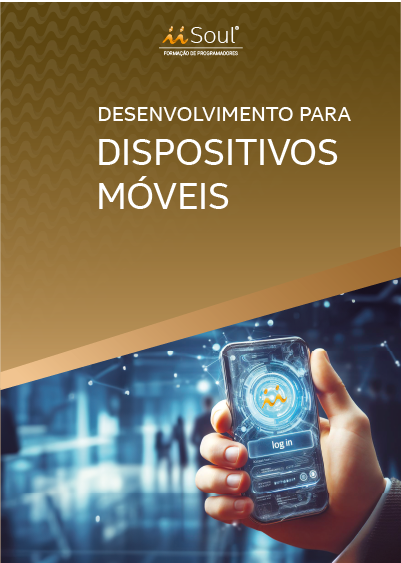 Capa da apostila: Desenvolvimento para Dispositivos Móveis